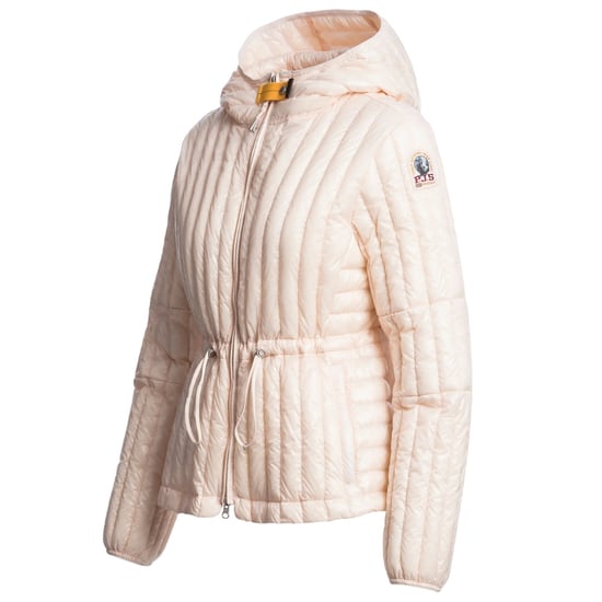 Chaqueta de plumas con capucha Parajumpers Kun Blush White - Image 2