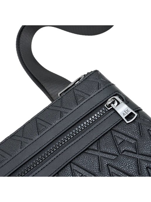 Bolso bandolera plano esencial de Armani Exchange para hombre - Image 4
