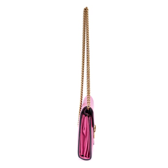 Gucci Wallet On Chain  en Pink Cuero de ternero - Image 5