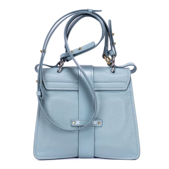 Chloe Aby Day Small en Azul claro Cuero de ternero - Image 4