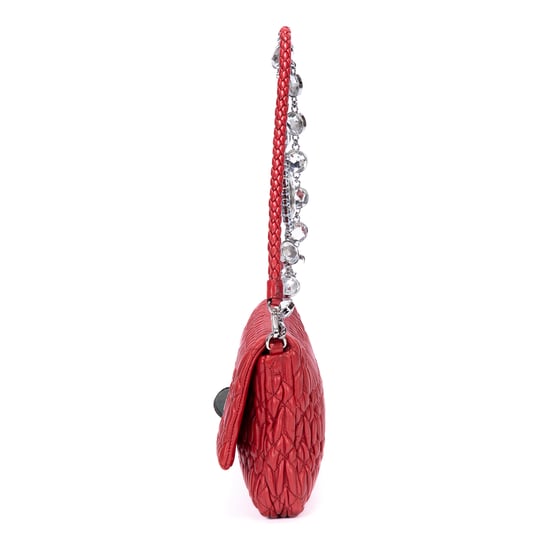 Miu Miu Crystal Cloque en Red Cuero de ternero - Image 3