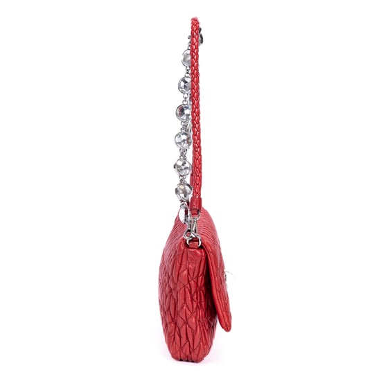 Miu Miu Crystal Cloque en Red Cuero de ternero - Image 5