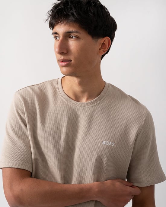 Camisa de pijama en marrón claro - Image 2