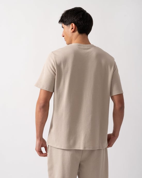 Camisa de pijama en marrón claro - Image 3