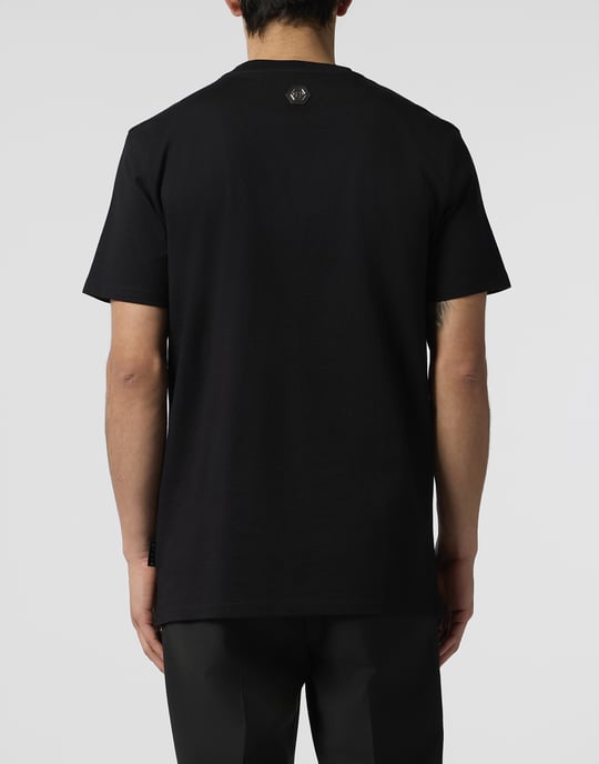 Round Neck T-Shirt Chrome Skull Stones - Image 5