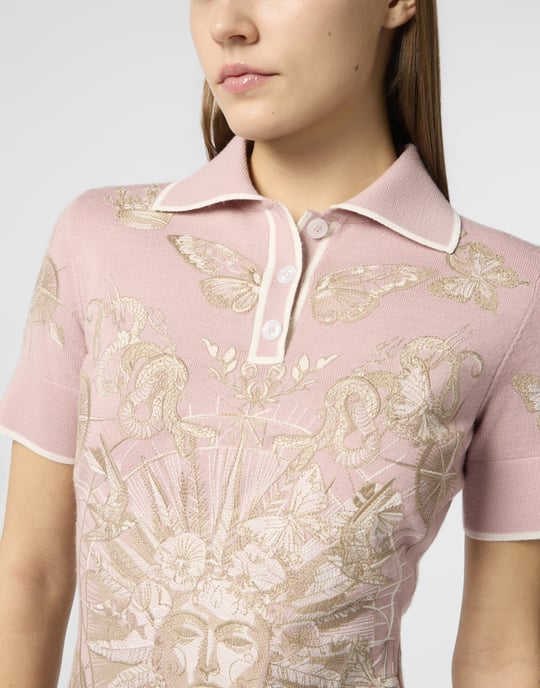 Polo Mini Dress Butterfly Tattoo - Image 3
