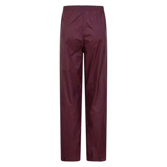 Mountain Warehouse Womens/Ladies Pakka Waterproof Over Trousers (Dark Purple) - Image 2