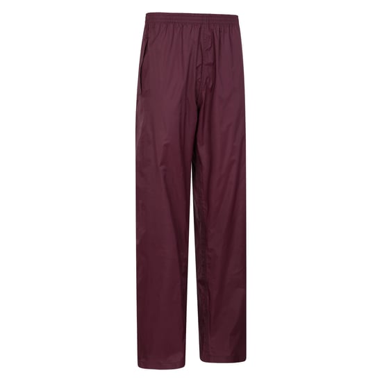 Mountain Warehouse Womens/Ladies Pakka Waterproof Over Trousers (Dark Purple) - Image 3
