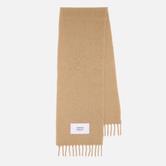 Maison Kitsune Bufanda bebé - - Lana - Marrón - Image 1