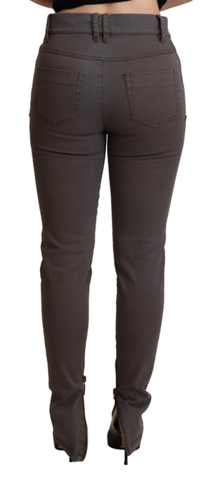 Jeans Skinny con Detalles de Cierre Lateral y Pantalones de Tobillo con Cierre Lateral - Image 3