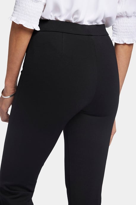 Pantalón Tobillo Sculpt-Her™ Recto con Cintura Elástica | Negro - Image 5