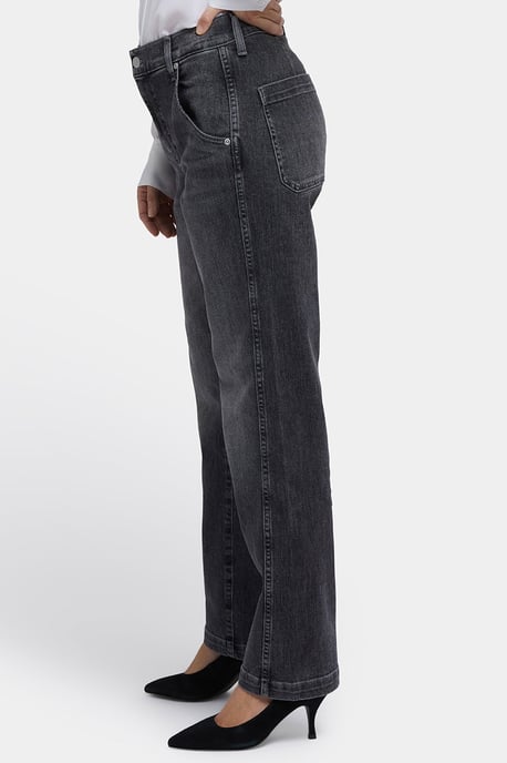Jeans Rectos Sueltos Brooke | Vintage Noir - Image 2