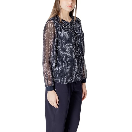 Blusa de mangas largas con estampado geométrico - Image 3