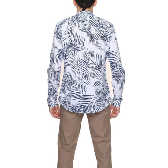 Camisa Casual de Manga Larga con Estampado de Palmera - Image 2