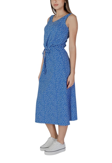 Vestido Midi Sin Mangas con Escote en V - Image 2