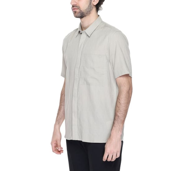 Camisa de lino de manga corta - Image 3