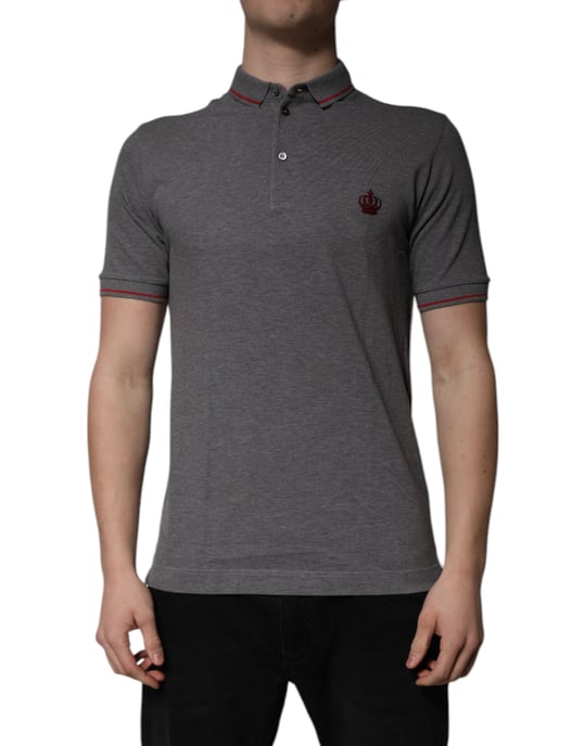 Camisa Polo Bordada con Corona - Image 2