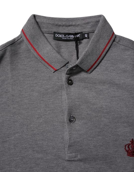 Camisa Polo Bordada con Corona - Image 6
