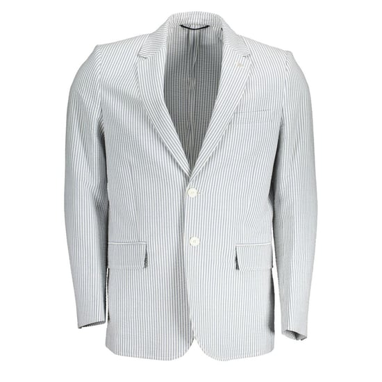Blazer de Algodón a Rayas - Image 1
