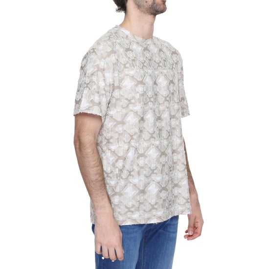 Camiseta Texturizada Beige Modelo An13368100127ro - Image 3