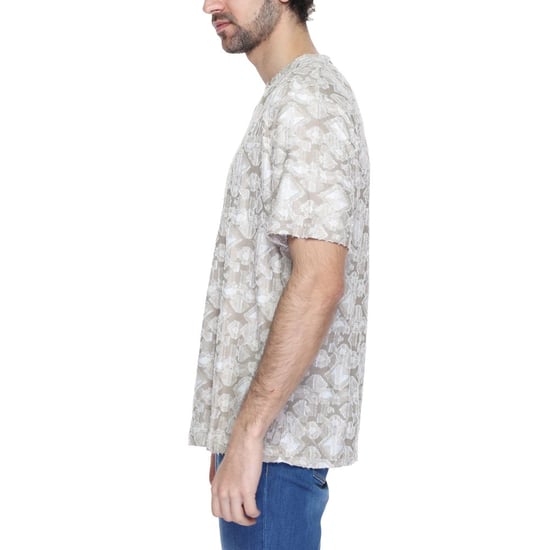 Camiseta Texturizada Beige Modelo An13368100127ro - Image 4