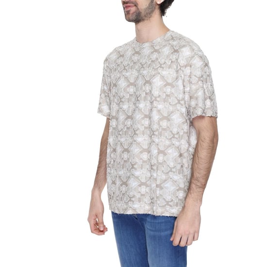 Camiseta Texturizada Beige Modelo An13368100127ro - Image 5