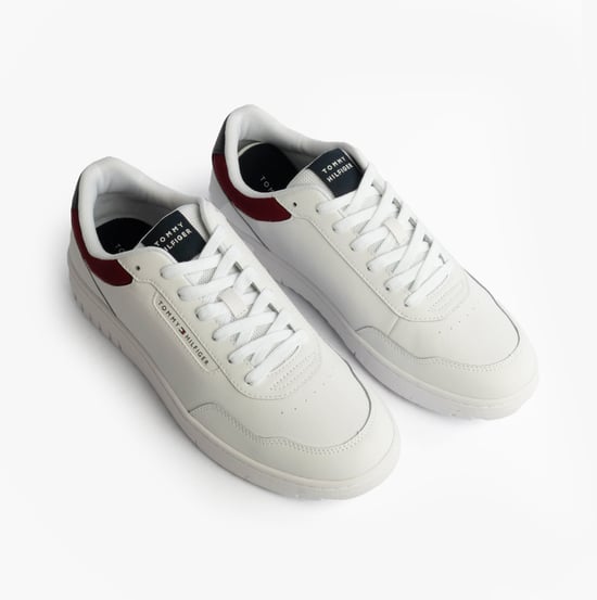 Zapatillas de Hombre Tommy Hilfiger Th Basket Core Lth Court Rwb - Image 2