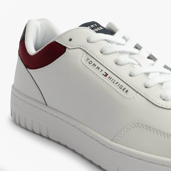 Zapatillas de Hombre Tommy Hilfiger Th Basket Core Lth Court Rwb - Image 6