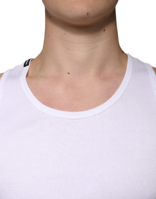 Camiseta sin mangas acanalada estilo clásico - Image 5