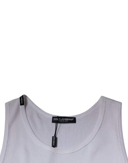 Camiseta sin mangas acanalada estilo clásico - Image 6