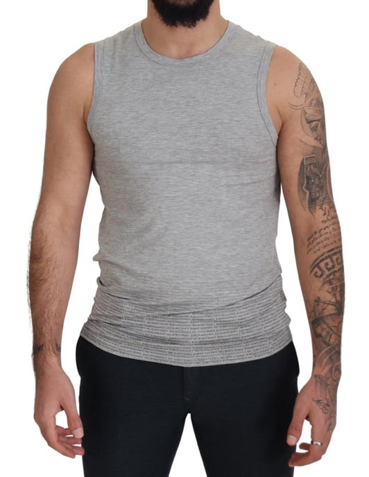 Camiseta sin mangas con logo - Image 1