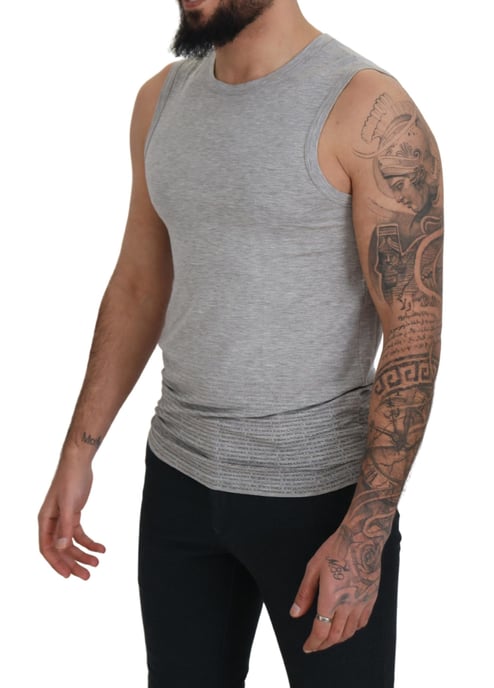 Camiseta sin mangas con logo - Image 2