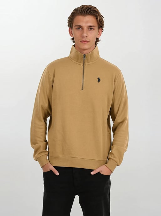 Jersey Half-Zip para hombre U.S. POLO ASSN. USNiico de algodón y poliéster - Image 5