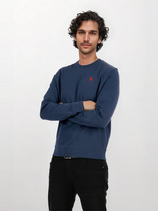 Jersey para hombre U.S. POLO ASSN. USColee de algodón y viscosa - Image 5