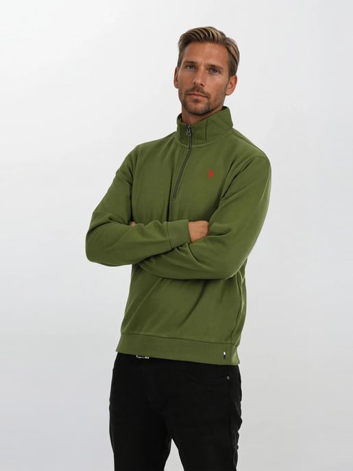Jersey Half-Zip para hombre U.S. POLO ASSN. USNiico de algodón y poliéster - Image 6