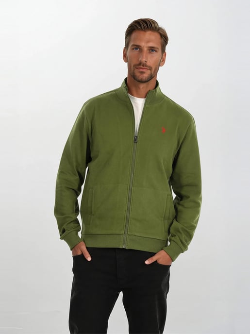 Chaqueta sudadera para hombre U.S. POLO ASSN. USTheoo de algodón y poliéster - Image 5