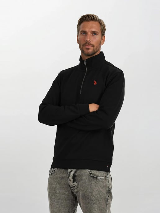 Jersey Half-Zip para hombre U.S. POLO ASSN. USNiico de algodón y poliéster - Image 6
