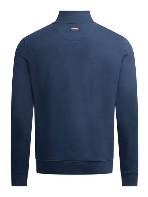 Jersey Half-Zip para hombre U.S. POLO ASSN. USJaaspa de algodón y viscosa - Image 2