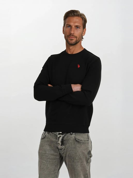 Jersey para hombre U.S. POLO ASSN. USColee de algodón y viscosa - Image 5