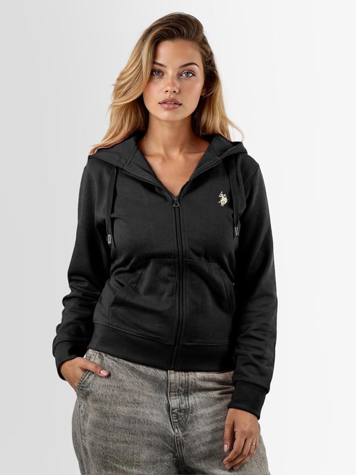 Chaqueta sudadera para mujer U.S. POLO ASSN. USRubyy de algodón y poliéster - Image 4