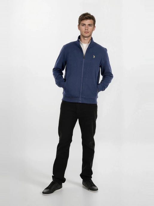 Chaqueta sudadera para hombre U.S. POLO ASSN. USTheoo de algodón y poliéster - Image 4