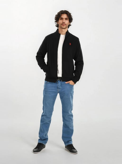 Chaqueta sudadera para hombre U.S. POLO ASSN. USTheoo de algodón y poliéster - Image 4
