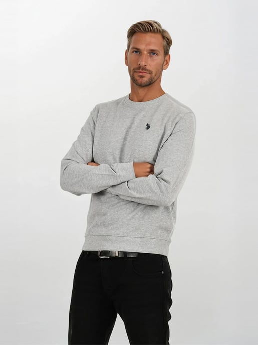 Jersey para hombre U.S. POLO ASSN. USColee de algodón y viscosa - Image 5