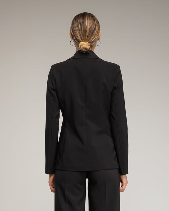 Chaqueta entallada con solapas - Image 3