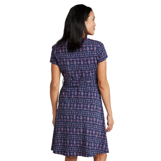 Mountain Warehouse Womens/Ladies Santorini Daisy Jersey UV Protection Dress (Blue) - Image 2