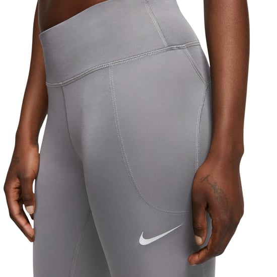 Mallas Cortas Nike Run Fast Grises - Image 3