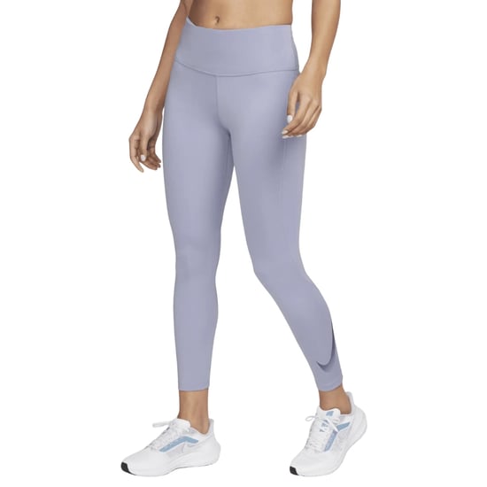 Mallas Para Correr Nike De Tiro Medio 7/8 Color Lila - Image 1