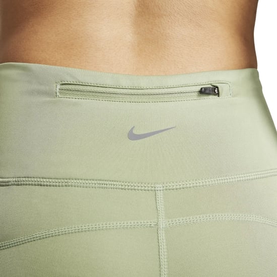 Mallas Para Correr Nike Dri-fit 7/8 De Tiro Medio En Verde Petróleo - Image 4