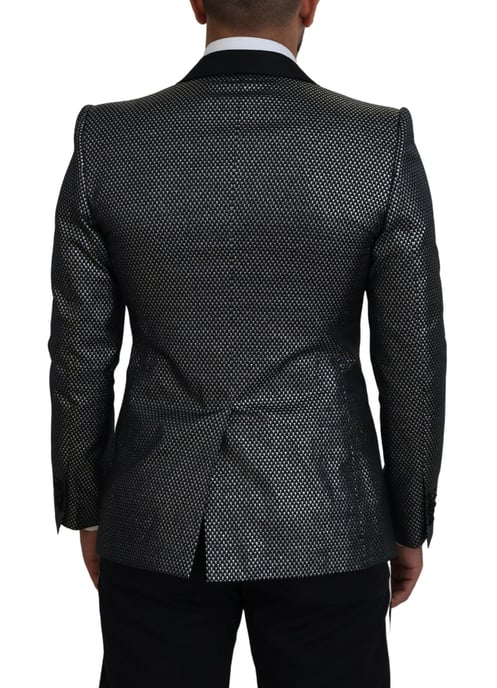 Chaqueta de traje texturizada - Image 6