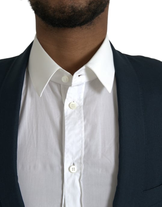 Blazer Clásico Negro Sólido - Image 4